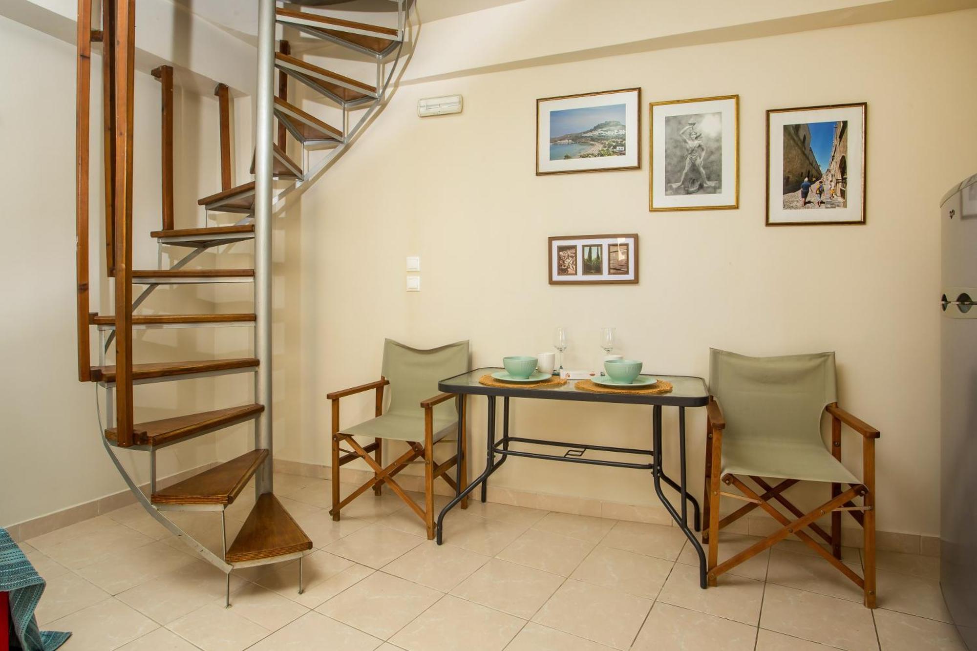 Art Medieval Town Rhodes Chalet
